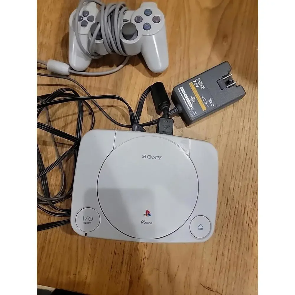 Official Sony PlayStation 1 PS1 Slim PSone Console Complete w Controller Vintage